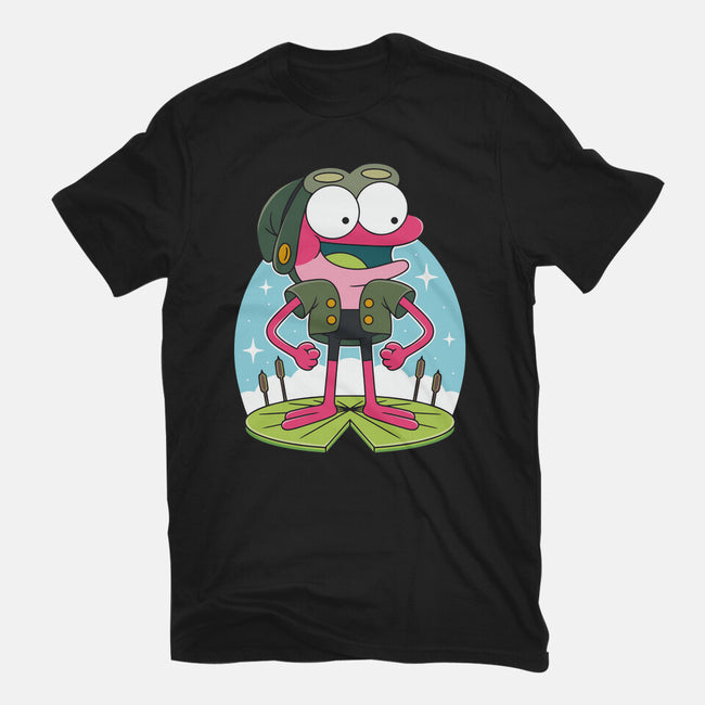 Pink Frog-Youth-Basic-Tee-Alundrart