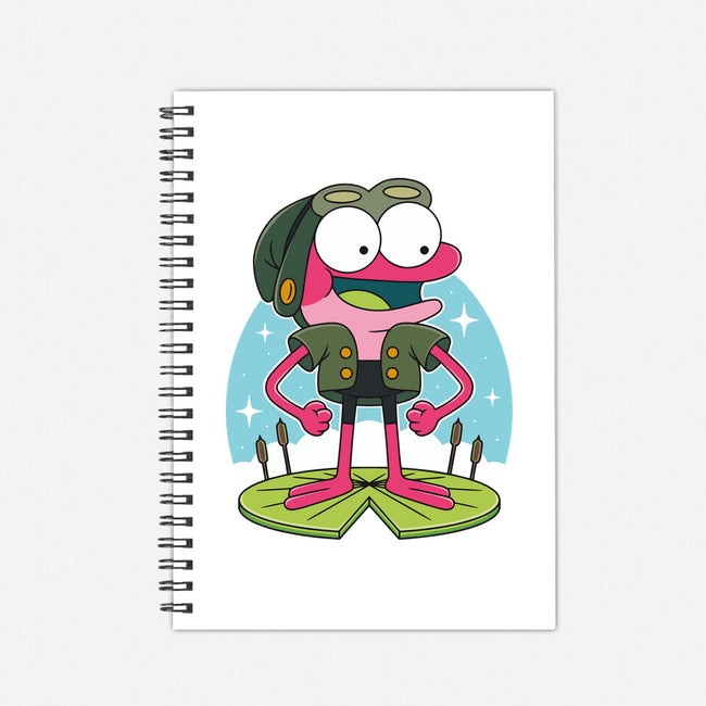 Pink Frog-None-Dot Grid-Notebook-Alundrart