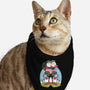 Pink Frog-Cat-Bandana-Pet Collar-Alundrart