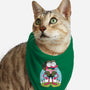 Pink Frog-Cat-Bandana-Pet Collar-Alundrart