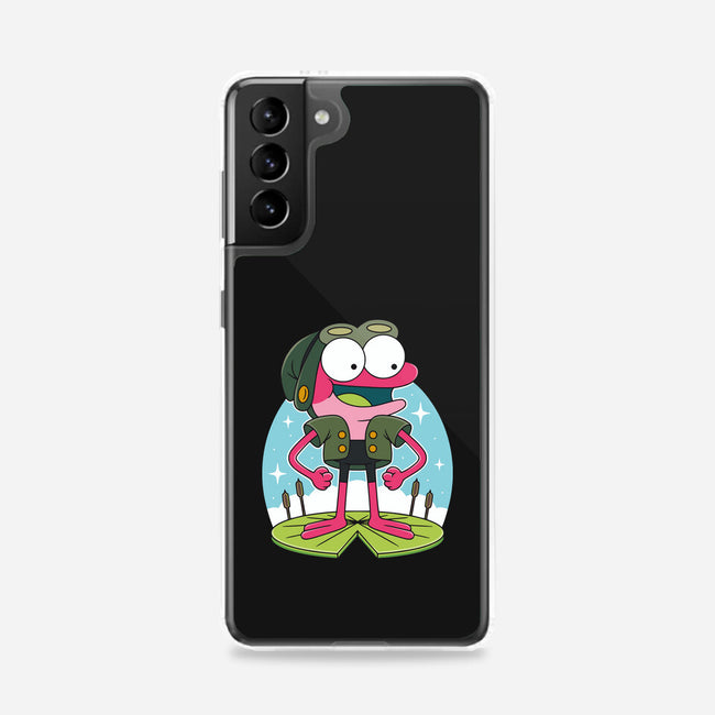 Pink Frog-Samsung-Snap-Phone Case-Alundrart