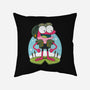 Pink Frog-None-Removable Cover w Insert-Throw Pillow-Alundrart