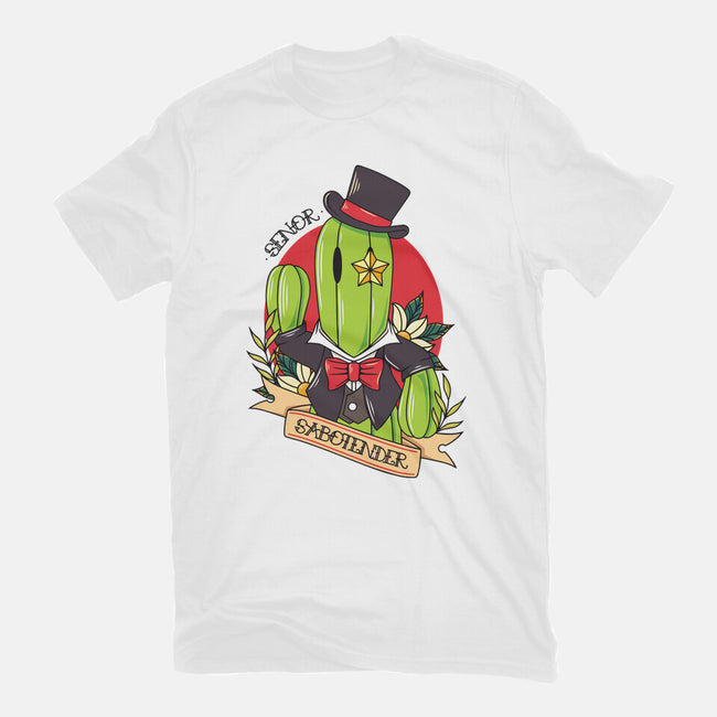 Senor Sabotender-Mens-Heavyweight-Tee-Alundrart