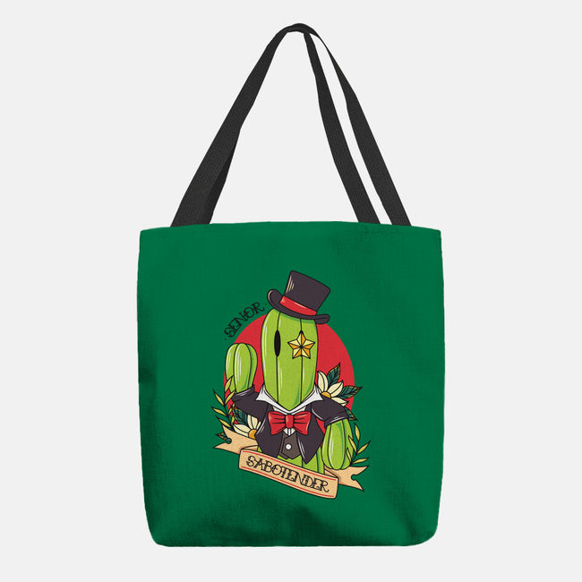 Senor Sabotender-None-Basic Tote-Bag-Alundrart