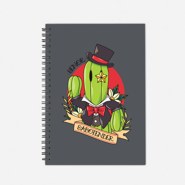 Senor Sabotender-None-Dot Grid-Notebook-Alundrart