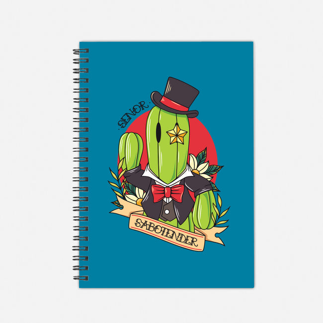 Senor Sabotender-None-Dot Grid-Notebook-Alundrart