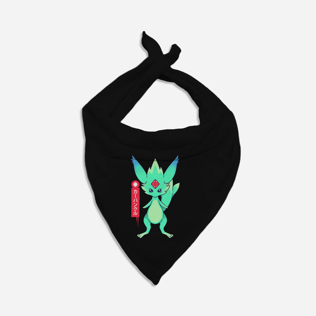 Guardian Force Carbuncle-Cat-Bandana-Pet Collar-Alundrart