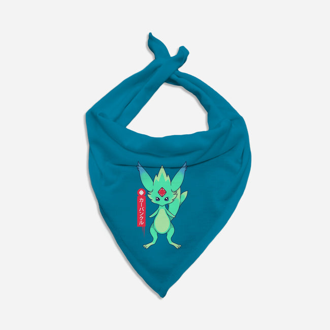 Guardian Force Carbuncle-Dog-Bandana-Pet Collar-Alundrart