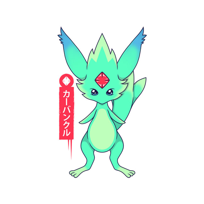 Guardian Force Carbuncle-None-Glossy-Sticker-Alundrart