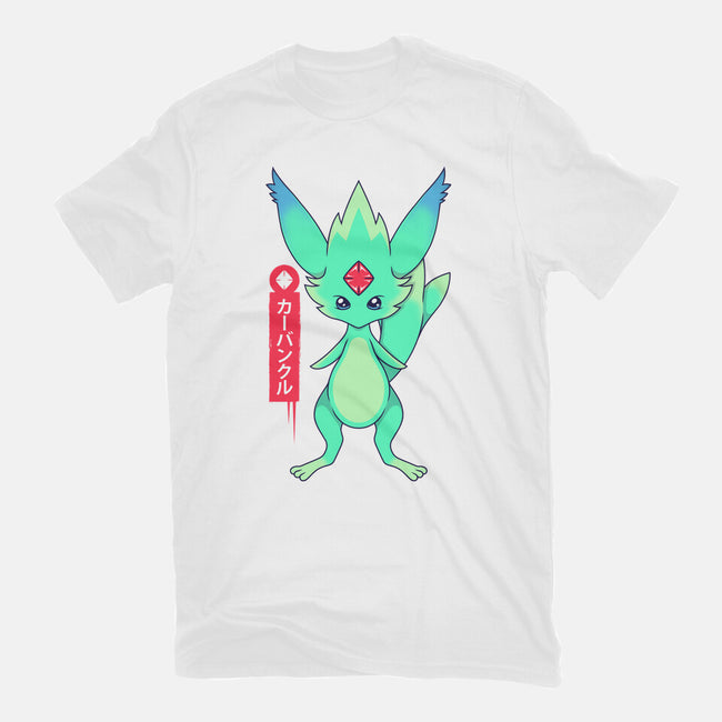 Guardian Force Carbuncle-Womens-Basic-Tee-Alundrart