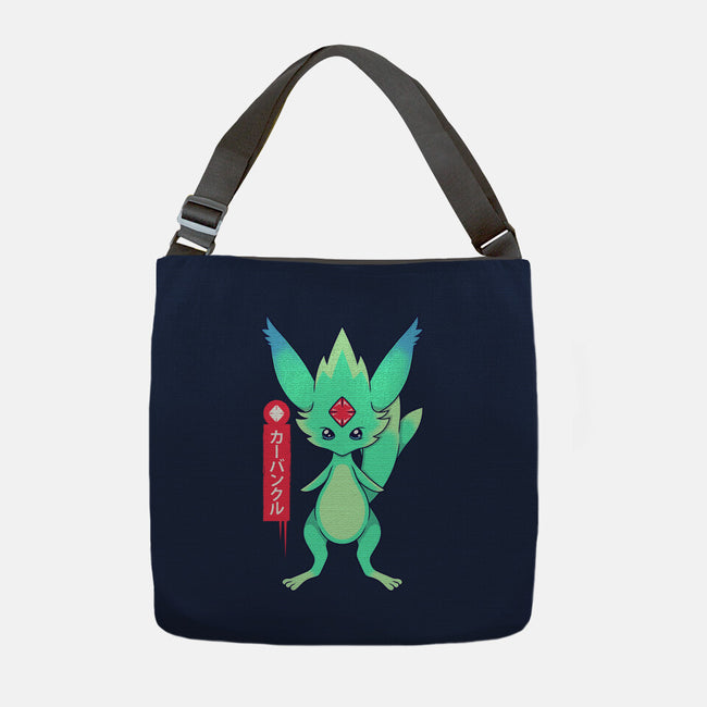 Guardian Force Carbuncle-None-Adjustable Tote-Bag-Alundrart