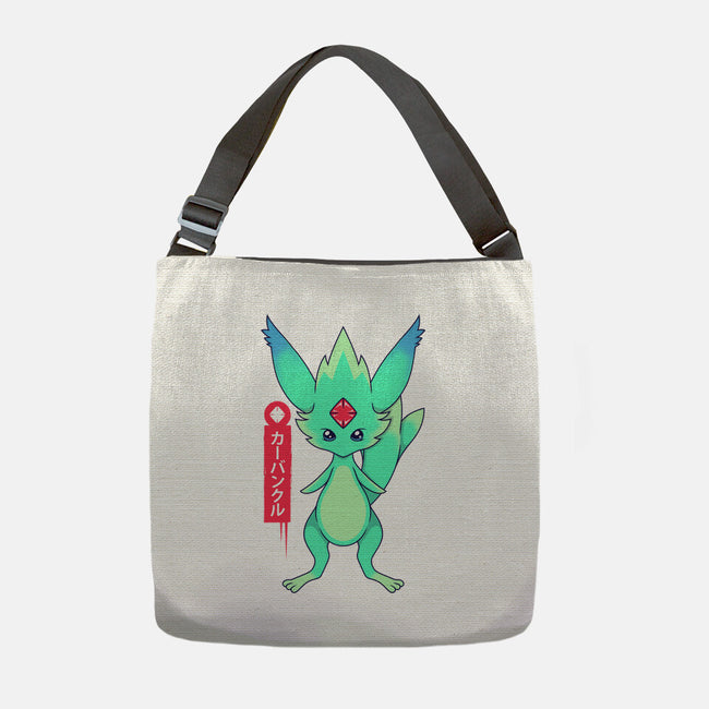 Guardian Force Carbuncle-None-Adjustable Tote-Bag-Alundrart