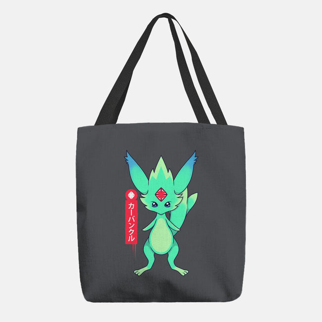 Guardian Force Carbuncle-None-Basic Tote-Bag-Alundrart