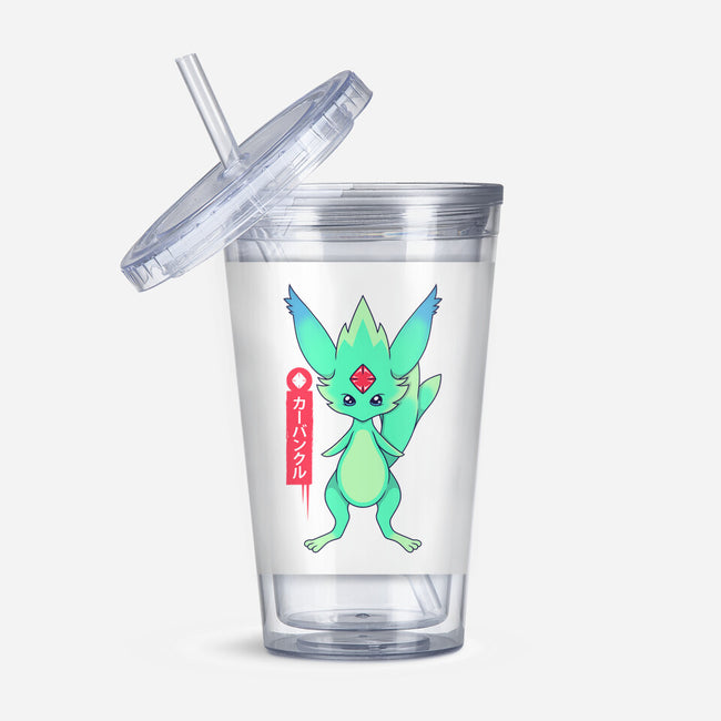 Guardian Force Carbuncle-None-Acrylic Tumbler-Drinkware-Alundrart