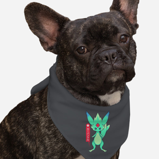 Guardian Force Carbuncle-Dog-Bandana-Pet Collar-Alundrart