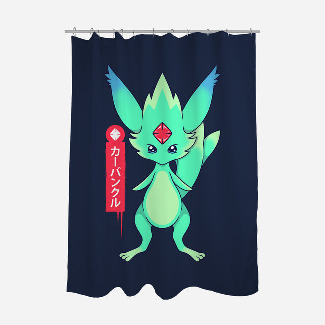 Guardian Force Carbuncle-None-Polyester-Shower Curtain-Alundrart