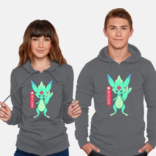 Guardian Force Carbuncle-Unisex-Pullover-Sweatshirt-Alundrart