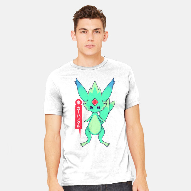 Guardian Force Carbuncle-Mens-Heavyweight-Tee-Alundrart