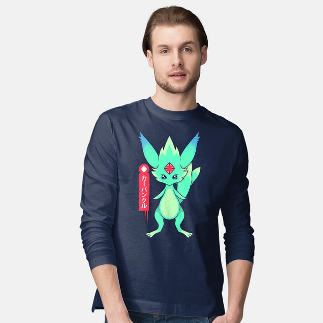 Guardian Force Carbuncle-Mens-Long Sleeved-Tee-Alundrart