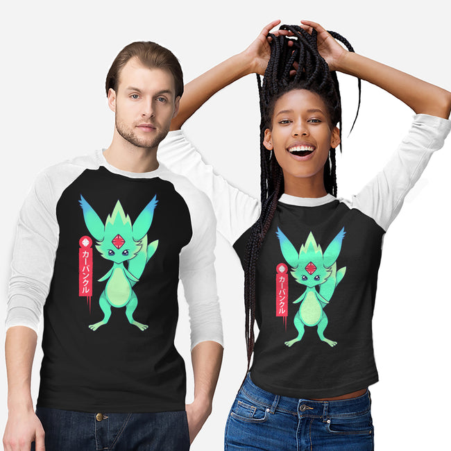 Guardian Force Carbuncle-Unisex-Baseball-Tee-Alundrart