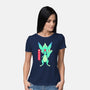 Guardian Force Carbuncle-Womens-Basic-Tee-Alundrart