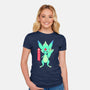 Guardian Force Carbuncle-Womens-Fitted-Tee-Alundrart