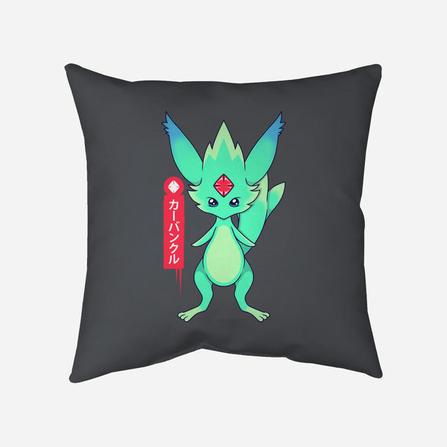 Guardian Force Carbuncle-None-Removable Cover w Insert-Throw Pillow-Alundrart