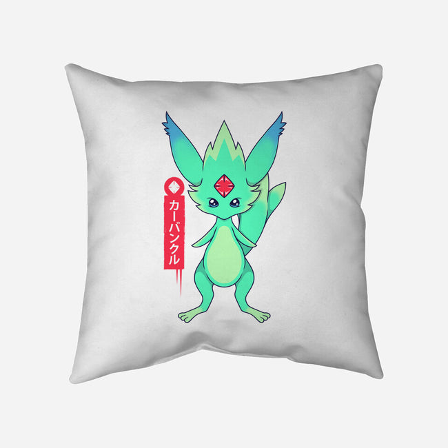 Guardian Force Carbuncle-None-Removable Cover-Throw Pillow-Alundrart