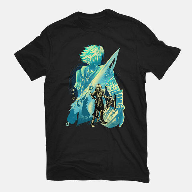 Blitzball Player Tidus-Mens-Heavyweight-Tee-hypertwenty