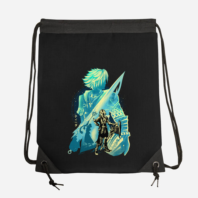 Blitzball Player Tidus-None-Drawstring-Bag-hypertwenty