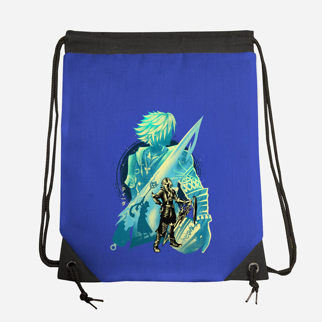 Blitzball Player Tidus-None-Drawstring-Bag-hypertwenty