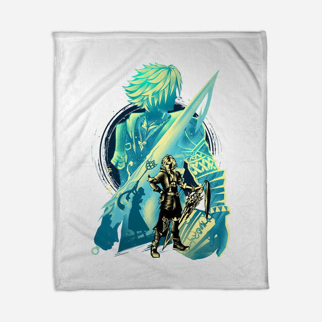 Blitzball Player Tidus-None-Fleece-Blanket-hypertwenty