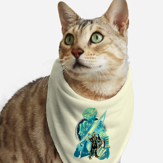 Blitzball Player Tidus-Cat-Bandana-Pet Collar-hypertwenty