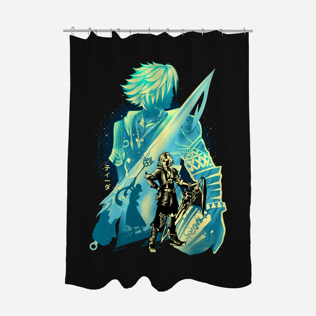 Blitzball Player Tidus-None-Polyester-Shower Curtain-hypertwenty