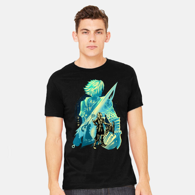 Blitzball Player Tidus-Mens-Heavyweight-Tee-hypertwenty