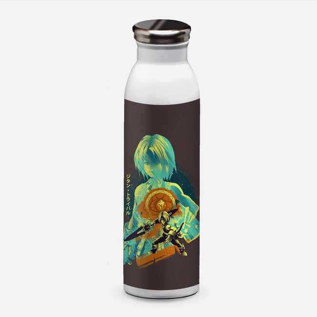 Thief Genome Zidane-None-Water Bottle-Drinkware-hypertwenty