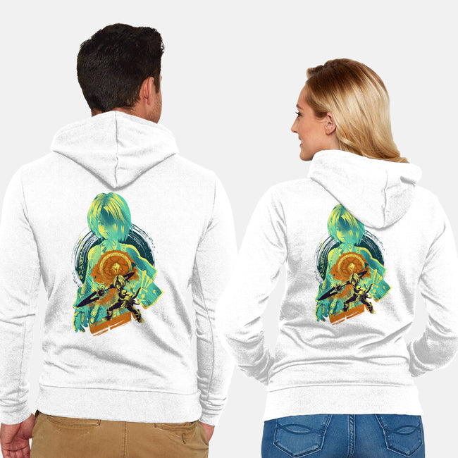 Thief Genome Zidane-Unisex-Zip-Up-Sweatshirt-hypertwenty