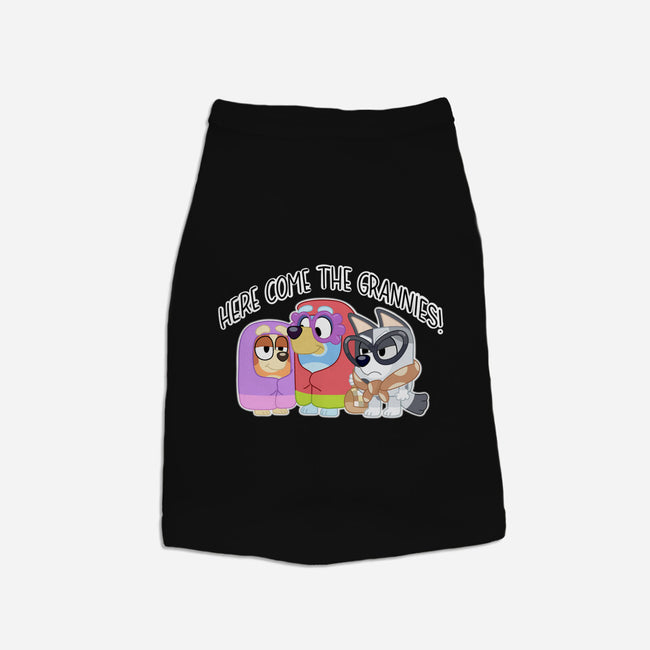 Here Come The Grannies-Dog-Basic-Pet Tank-Alexhefe