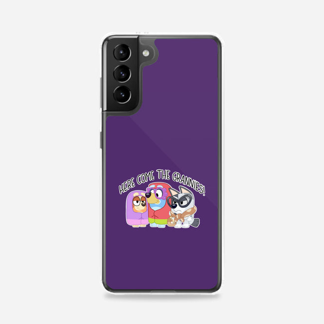 Here Come The Grannies-Samsung-Snap-Phone Case-Alexhefe