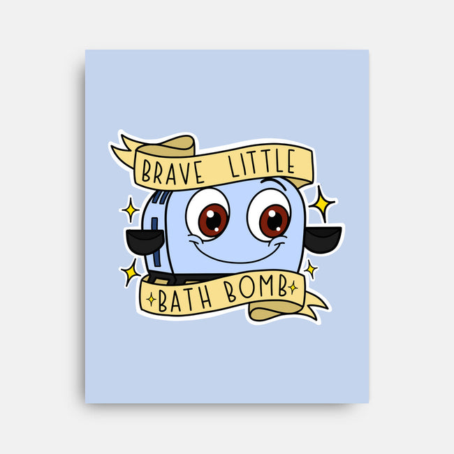 Brave Little Bath Bomb-None-Stretched-Canvas-Alexhefe