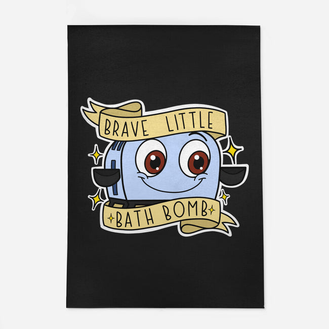 Brave Little Bath Bomb-None-Outdoor-Rug-Alexhefe