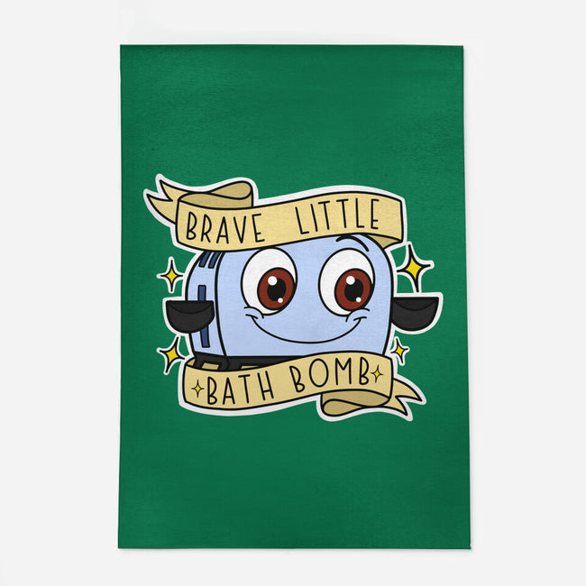 Brave Little Bath Bomb-None-Outdoor-Rug-Alexhefe