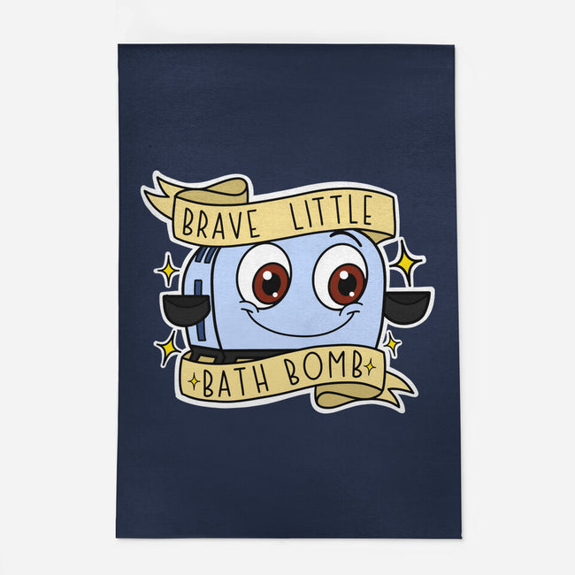 Brave Little Bath Bomb-None-Outdoor-Rug-Alexhefe