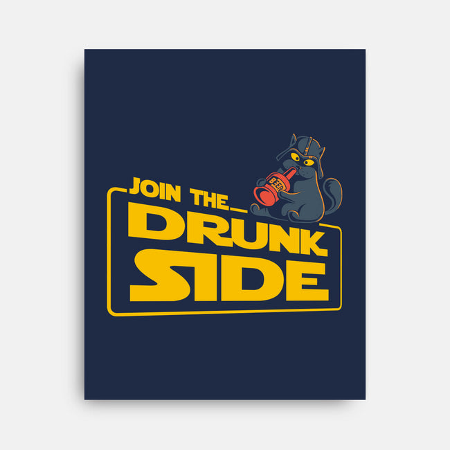Join The Drunk Side-None-Stretched-Canvas-erion_designs