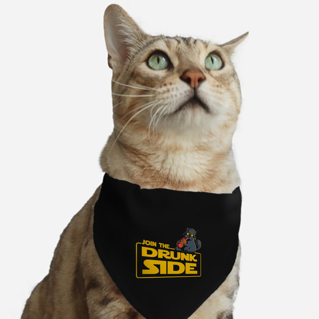 Join The Drunk Side-Cat-Adjustable-Pet Collar-erion_designs