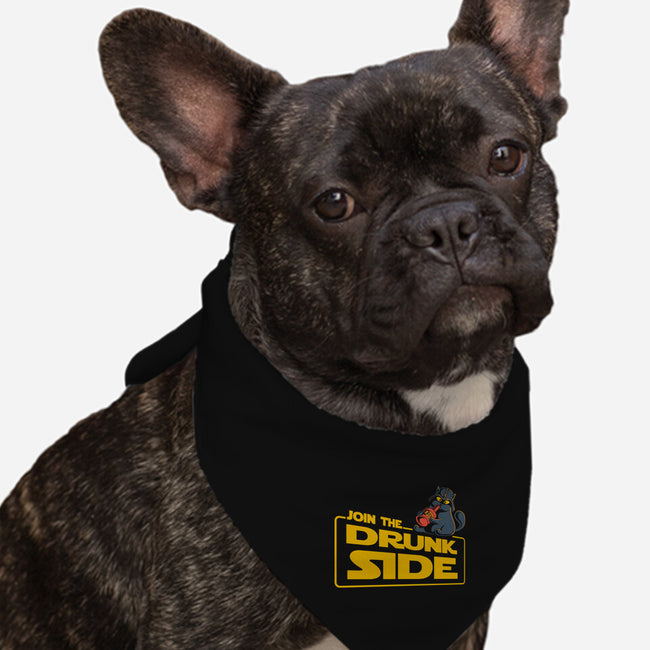 Join The Drunk Side-Dog-Bandana-Pet Collar-erion_designs