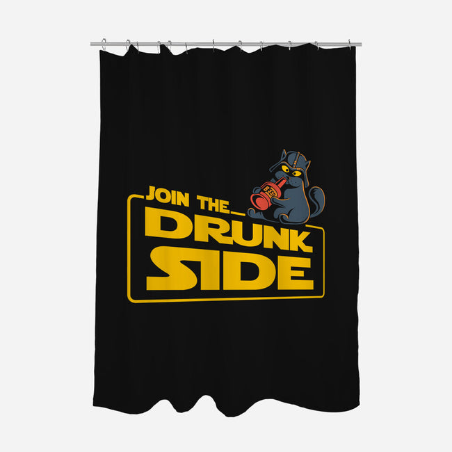 Join The Drunk Side-None-Polyester-Shower Curtain-erion_designs