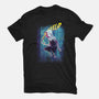 Spider Gwen Help-Womens-Fitted-Tee-jacnicolauart