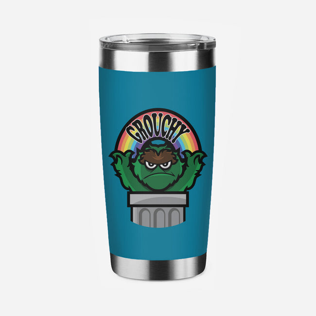 Grouchy-None-Stainless Steel Tumbler-Drinkware-jrberger