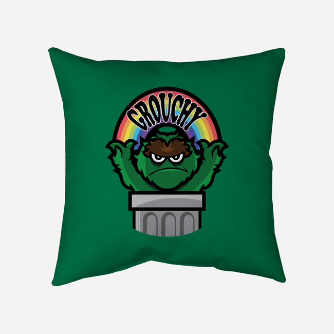 Grouchy-None-Non-Removable Cover w Insert-Throw Pillow-jrberger